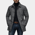European and American Men's Jackets, High-End Casual Outerwear, Retro Waterproof Long-Sleeved Cardigans, Windbreakers, Foreign Trade Cross-Border Men's Clothing