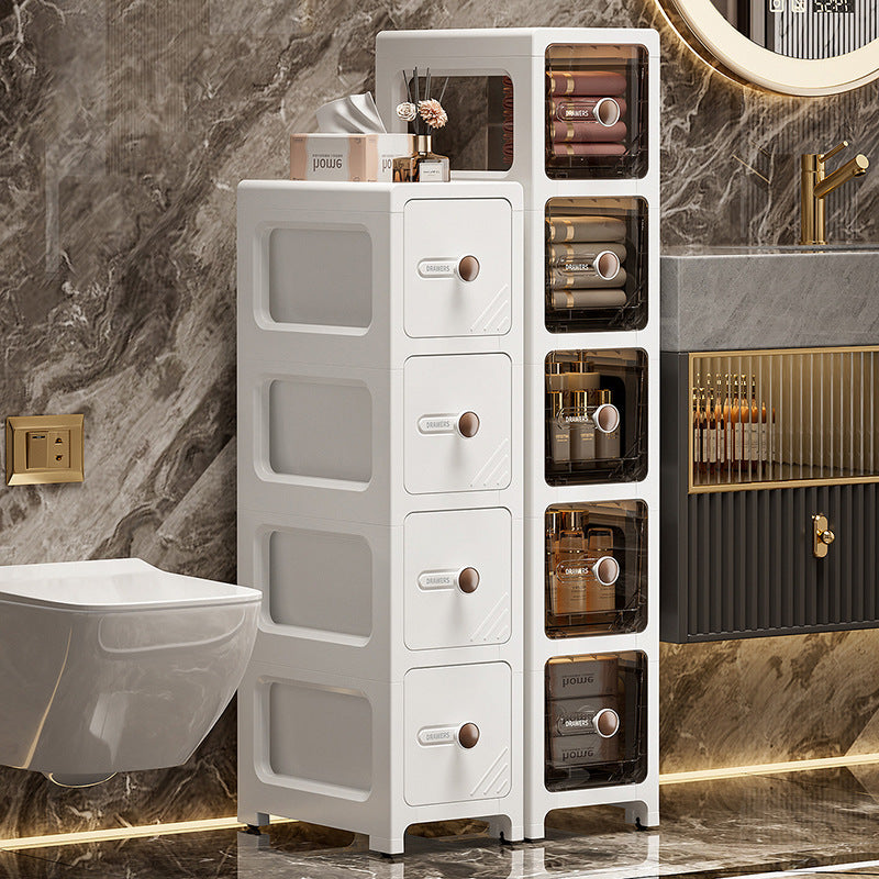 Plastic storage cabinet