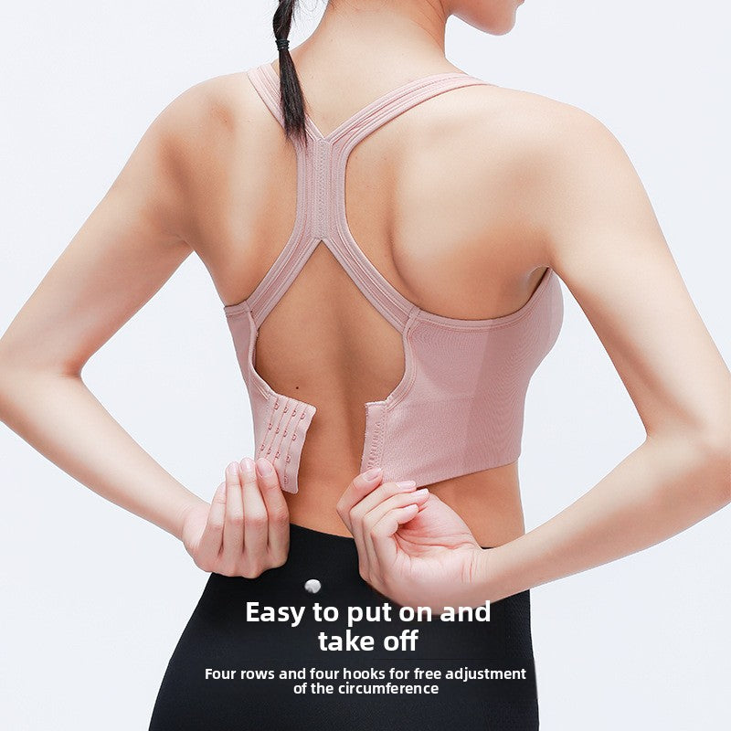 Womens Shockproof Sports Bra Yoga Fitness Vest