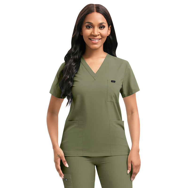 Unisex Medical Scrub Suit for Clinic and Nursing
