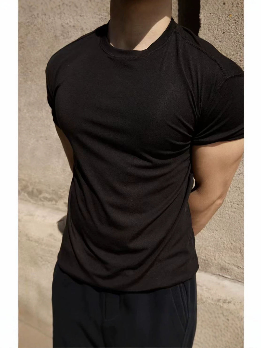 Mens Lyocell Wool Blend Tshirt