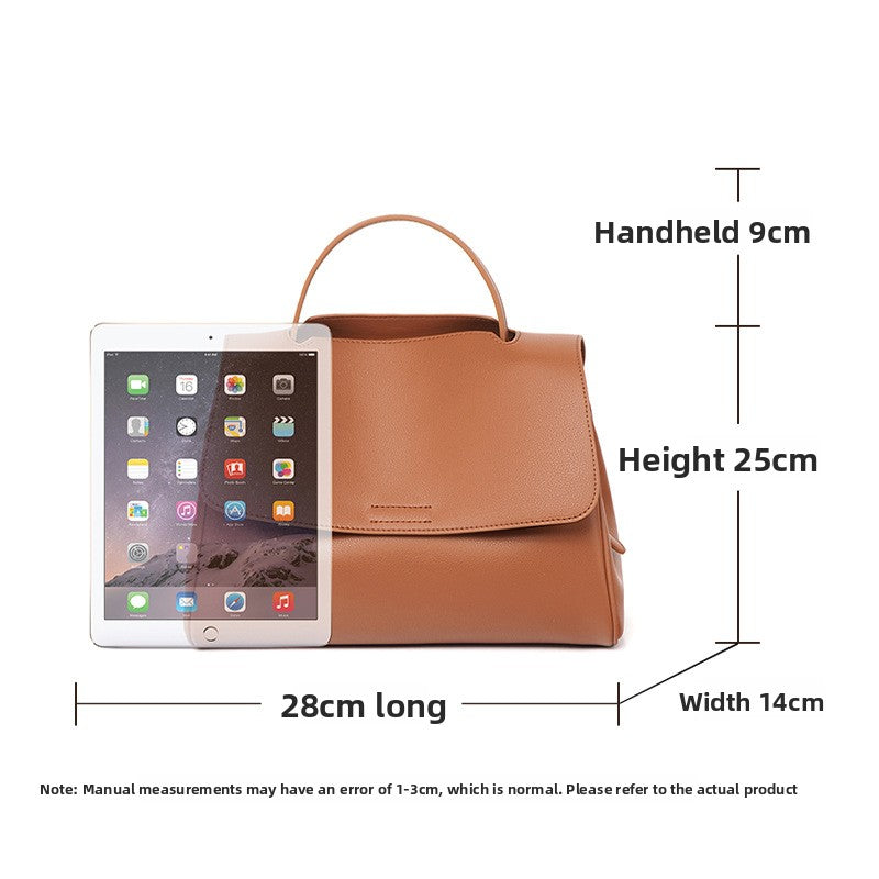 Soft Leather Shoulder Crossbody Bag