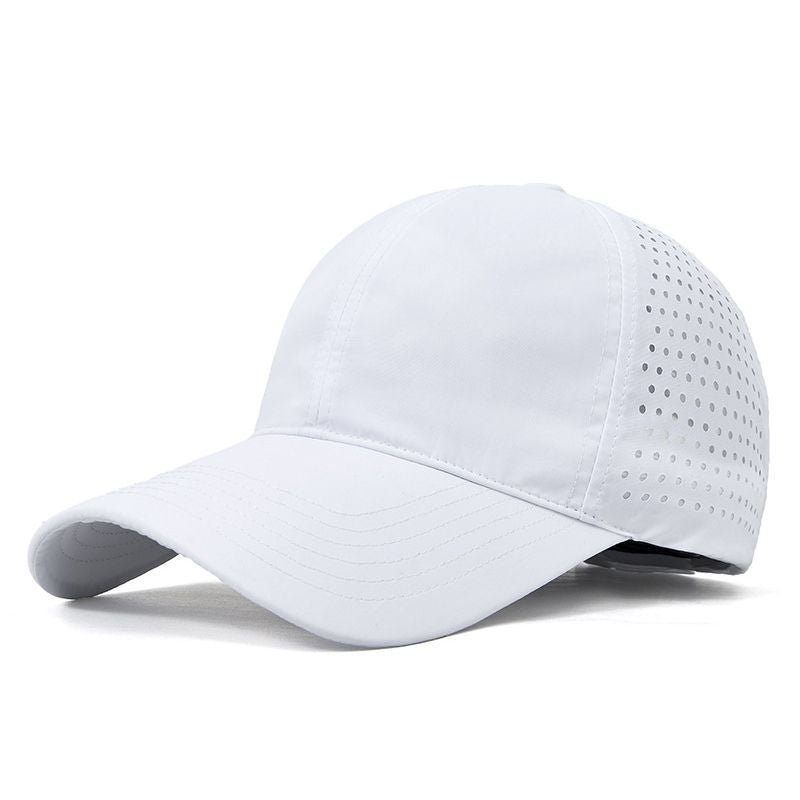 Quick-Dry Mesh Baseball Cap with Adjustable Strap