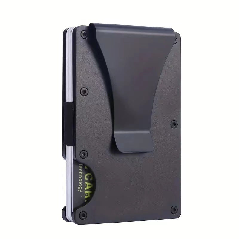 Aluminum Alloy RFID Blocking Card Holder Wallet