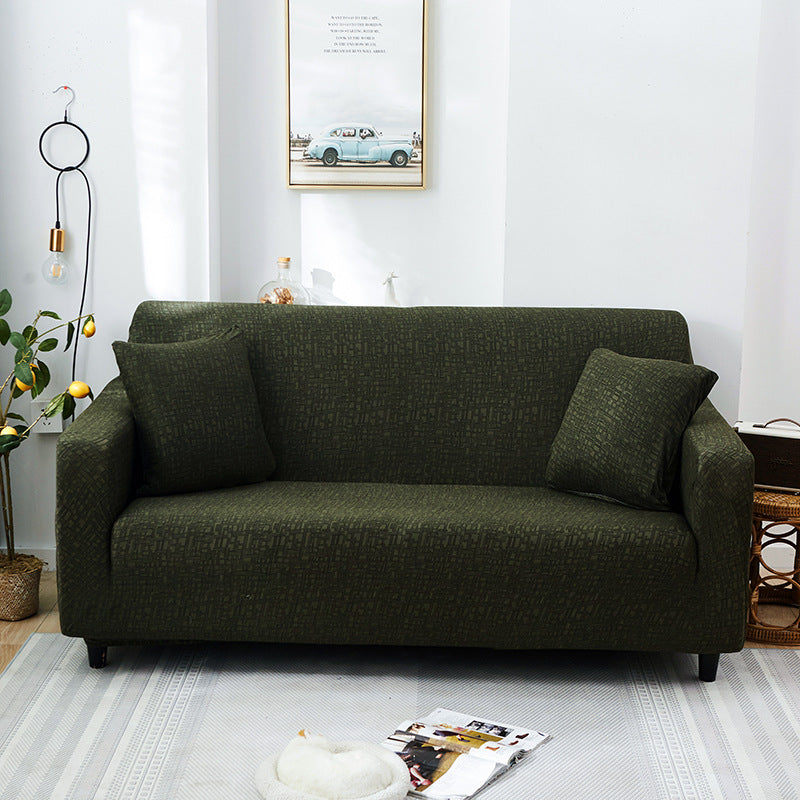 Universal elastic sofa cover