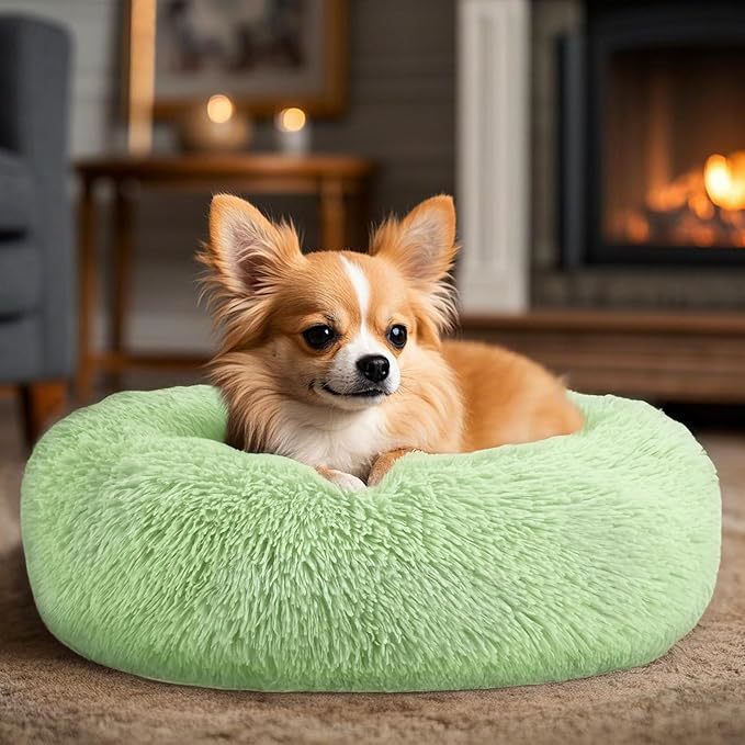 Soft and round pet bed