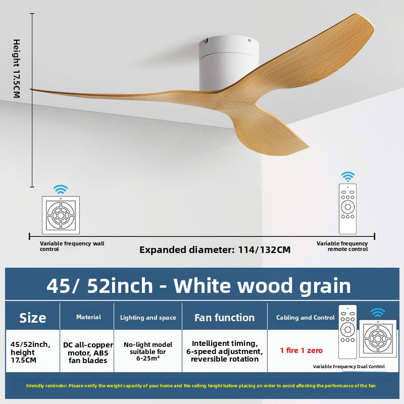 Industrial Retro Ceiling Fan with Inverter Technology