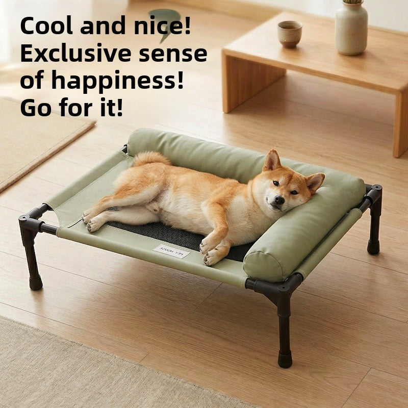Breathable Pet Camp Bed for Dogs and Cats