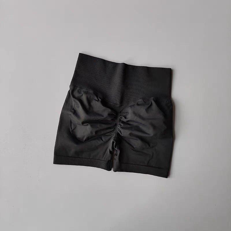 High-Waisted Yoga Shorts Tummy Control Sports Leggings