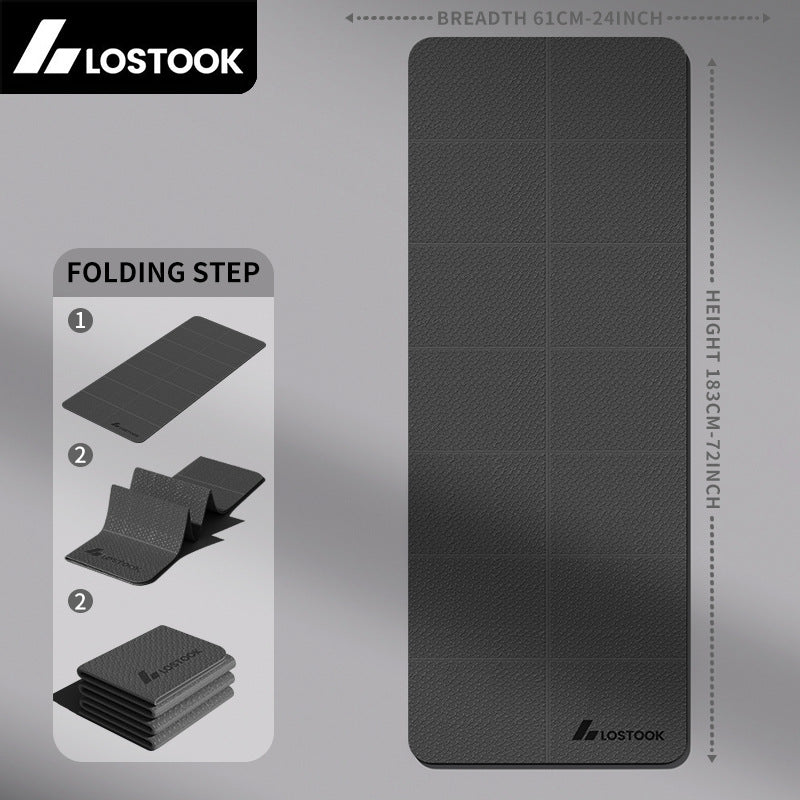 Foldable Non-Slip Yoga Fitness Mat