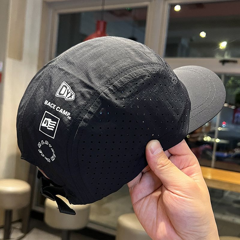 Mesh Baseball Cap with Adjustable Strap
