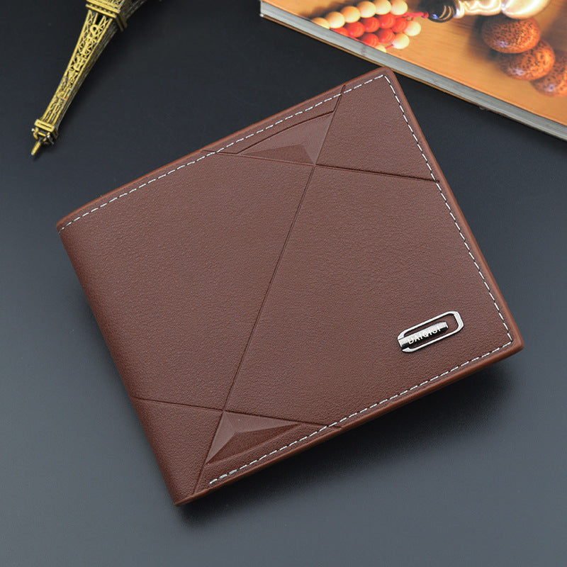 Mens Short PU Wallet