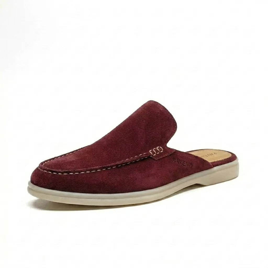 Mens Flat Sole Slip On Slippers