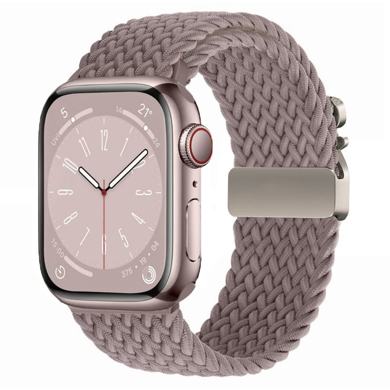 Braided Nylon Apple Watch Strap with Parachute Buckle