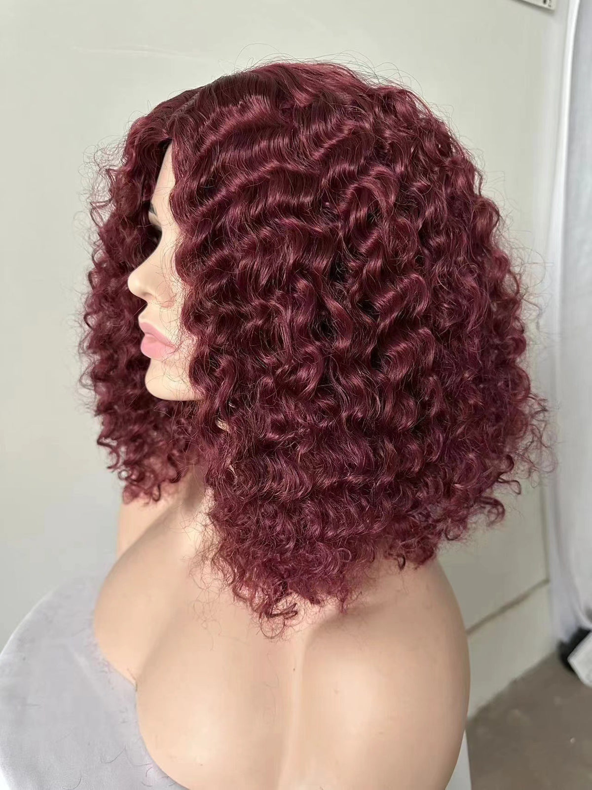 Lace Front Curly Synthetic Wig