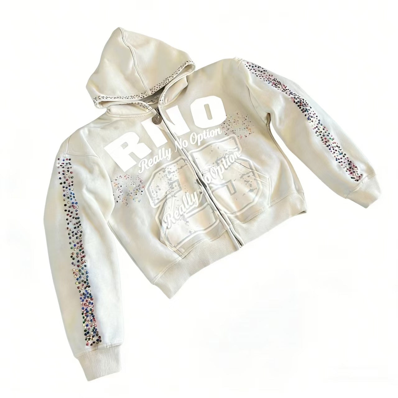 Retro Hooded Cardigan Unisex Casual Sweatshirt