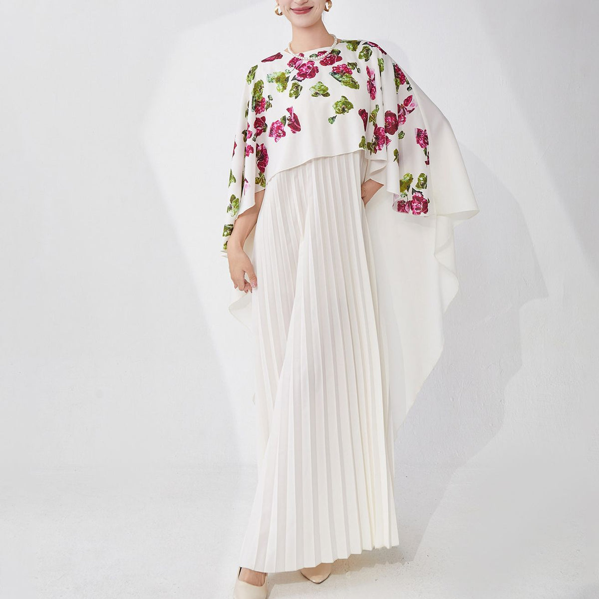Plus-size women's Muslim robes and women's long dresses