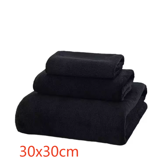 Black Towel