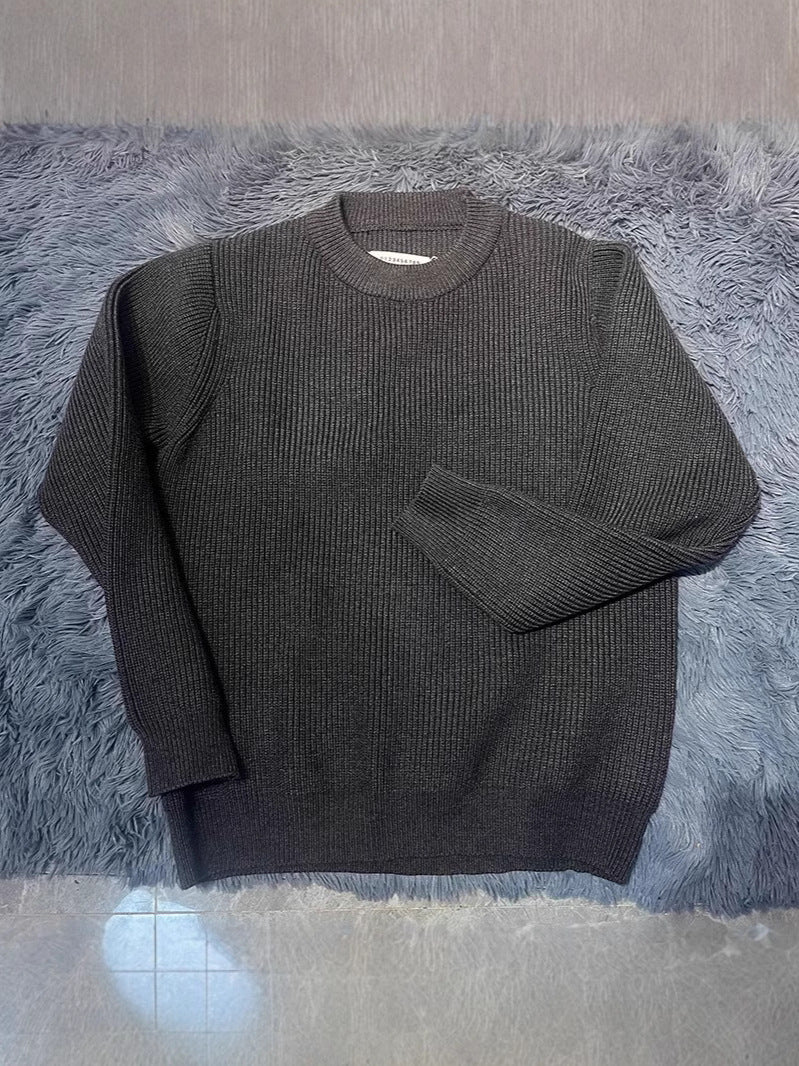 Unisex Loose Knit Sweater Long Sleeve