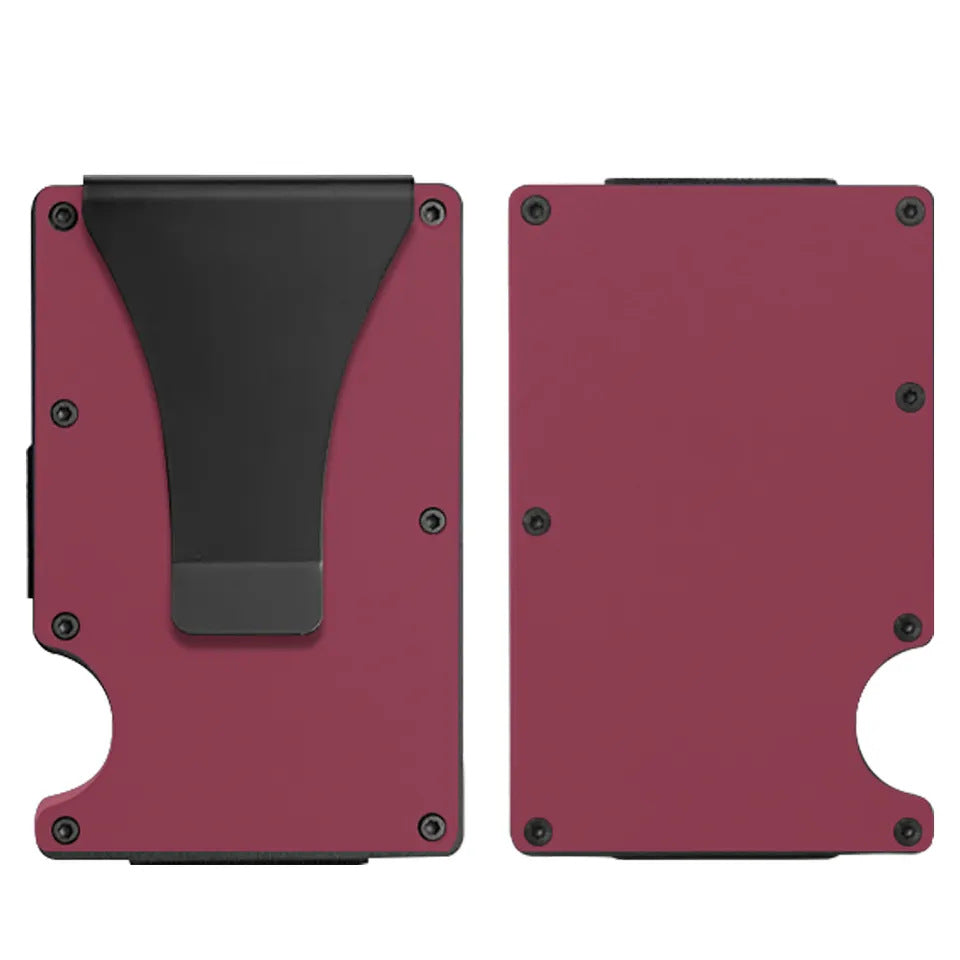 Aluminum Alloy RFID Blocking Card Holder Wallet