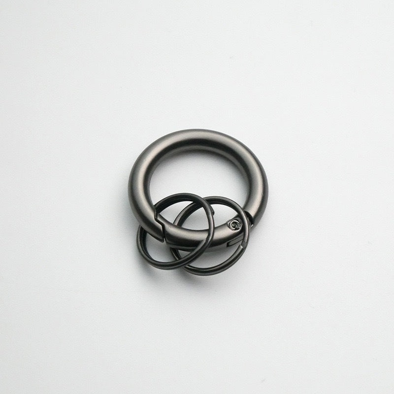 Zinc Alloy Spring Key Rings