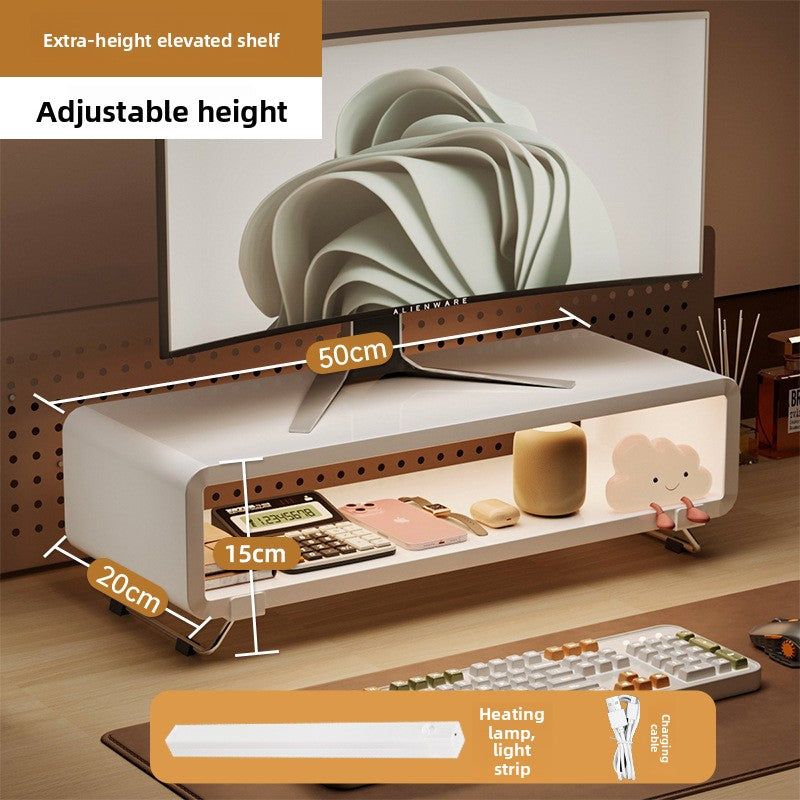 Adjustable Monitor Rack Desktop Organizer