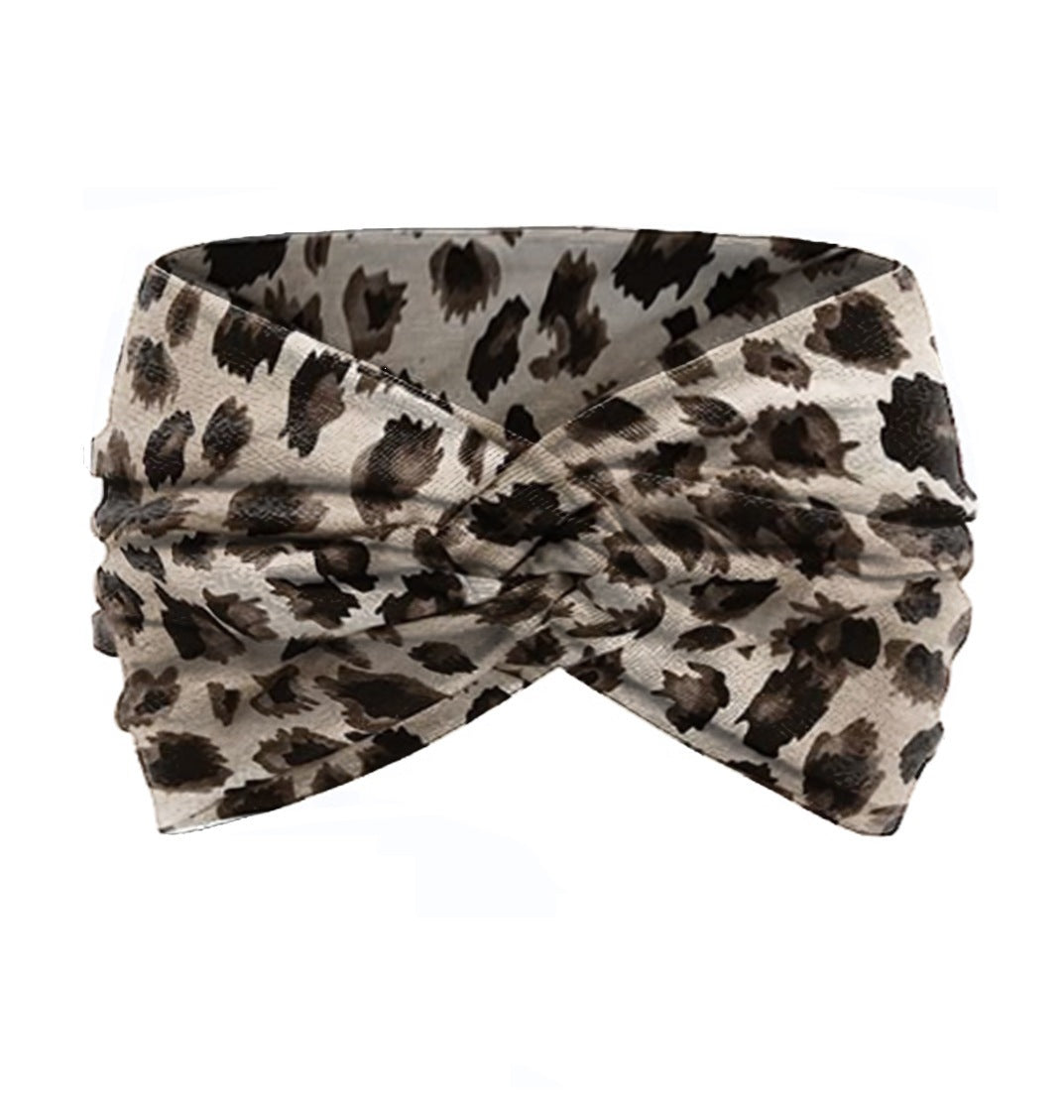 Elastic Wide Sports Hairband for Women