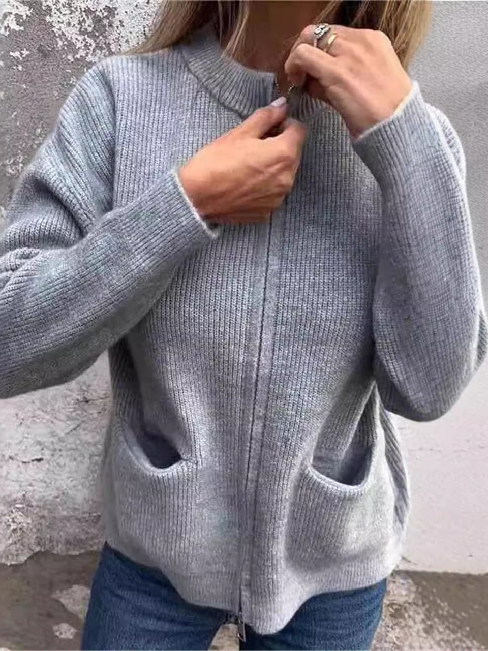 Womens Casual Long Sleeve Coat