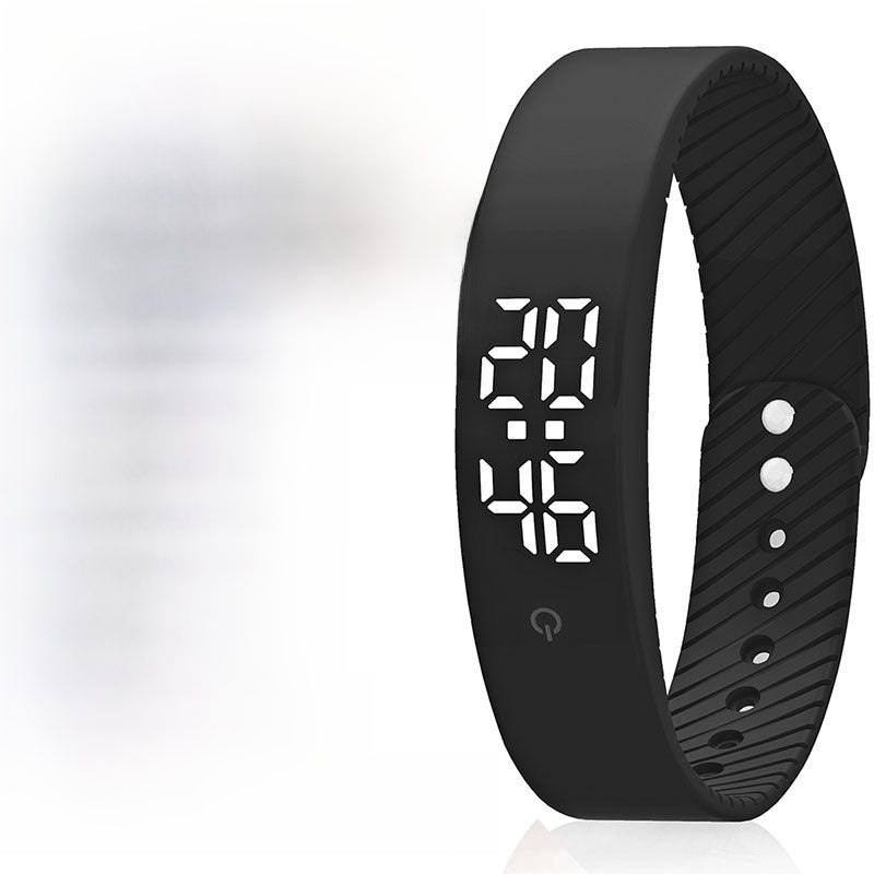 Electronic Watch Vibrating Silent Dormitory Wake-Up Artifact Step Counting Luminous