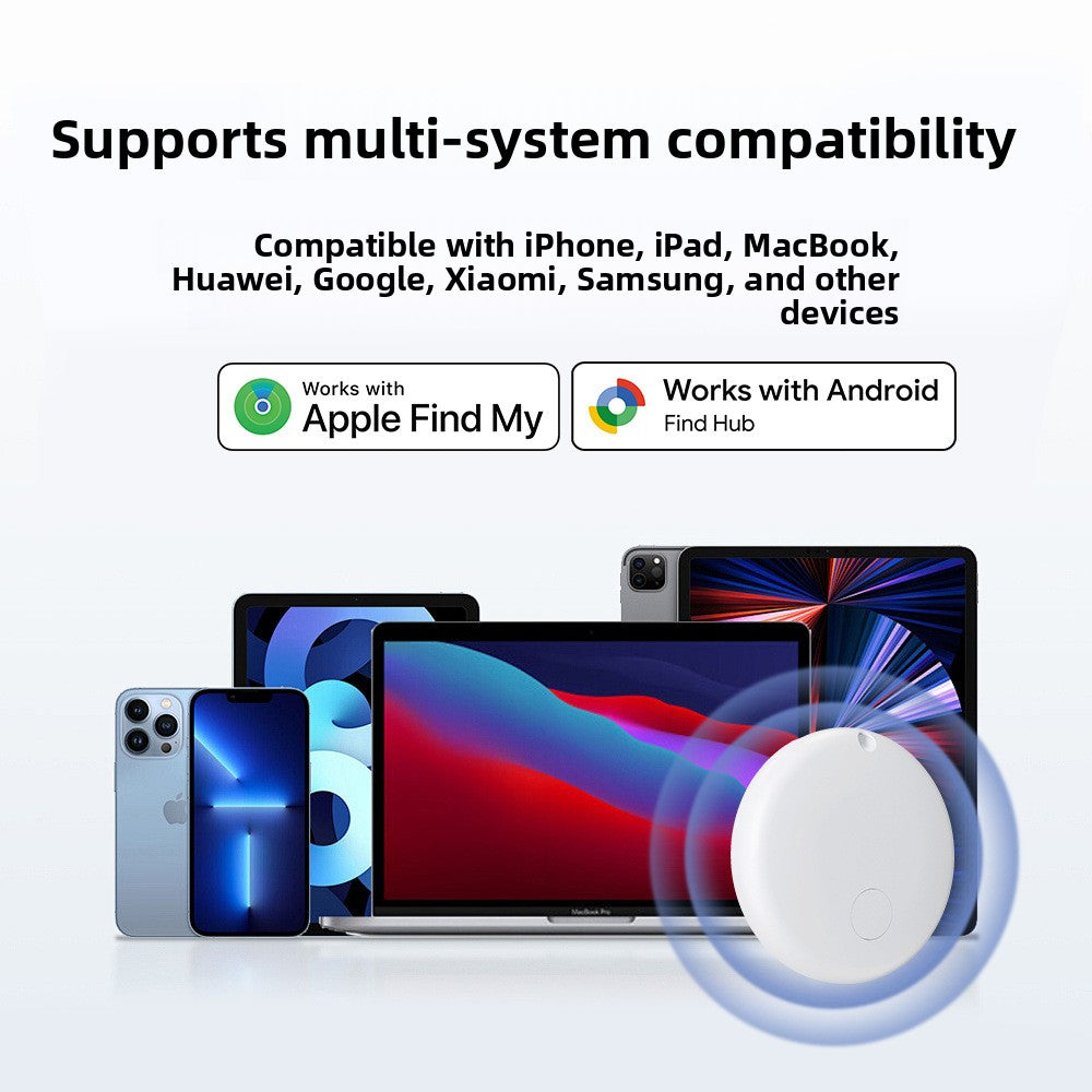 Round Bluetooth Anti-Loss Locator