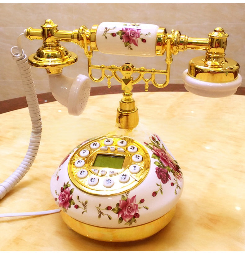 Vintage Ceramic Telephone