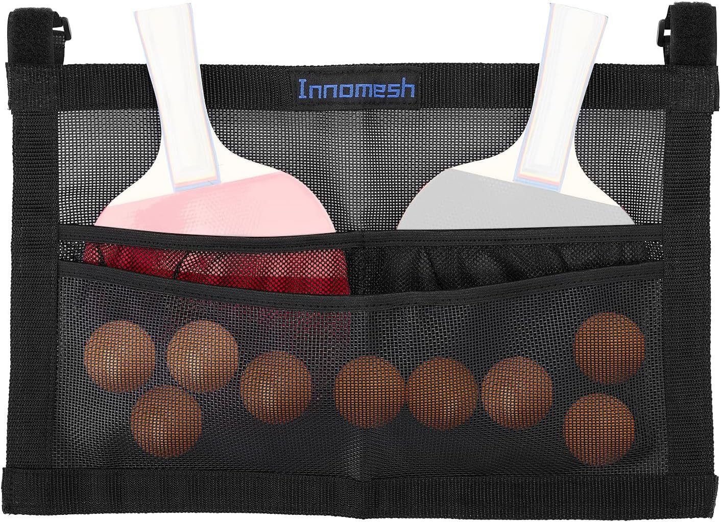Canvas Tennis Bag with Multiple Compartments