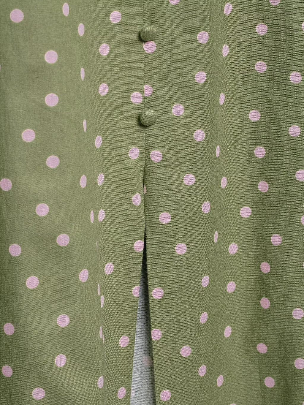 Womens Polka Dot Midi Dress