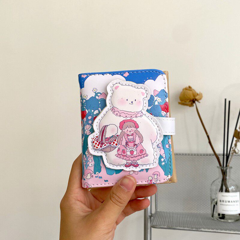 Cartoon PU Card Holder Wallet