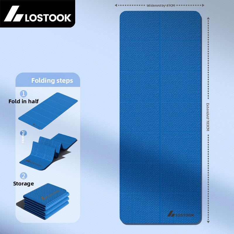 Foldable Non-Slip Yoga Fitness Mat