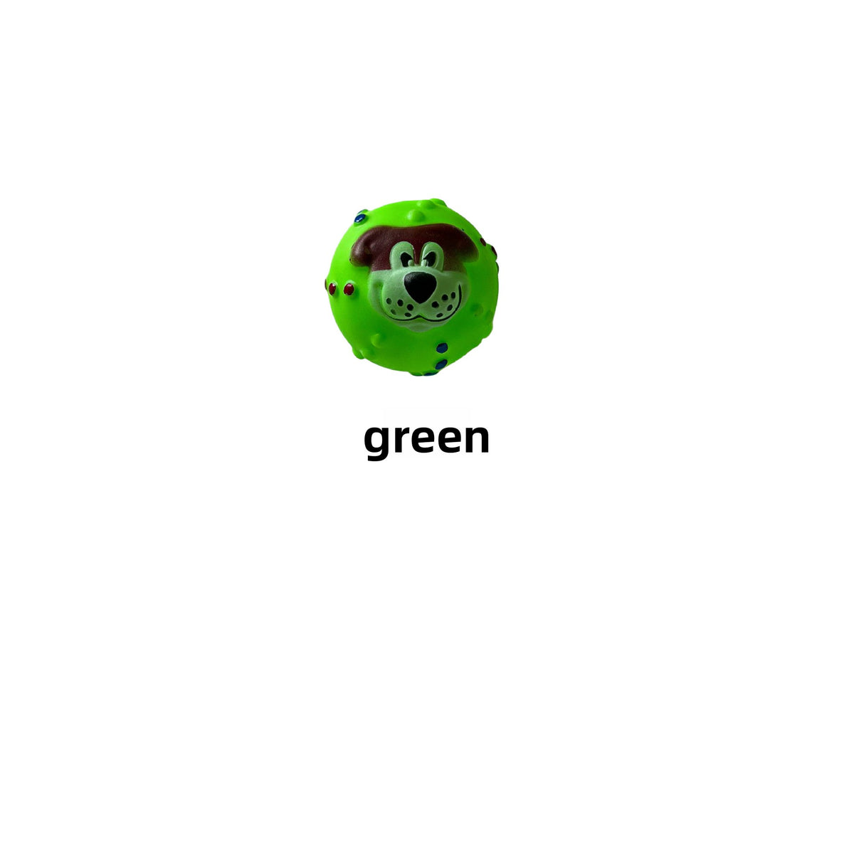 Vinyl Sound-Making Pet Toy Ball