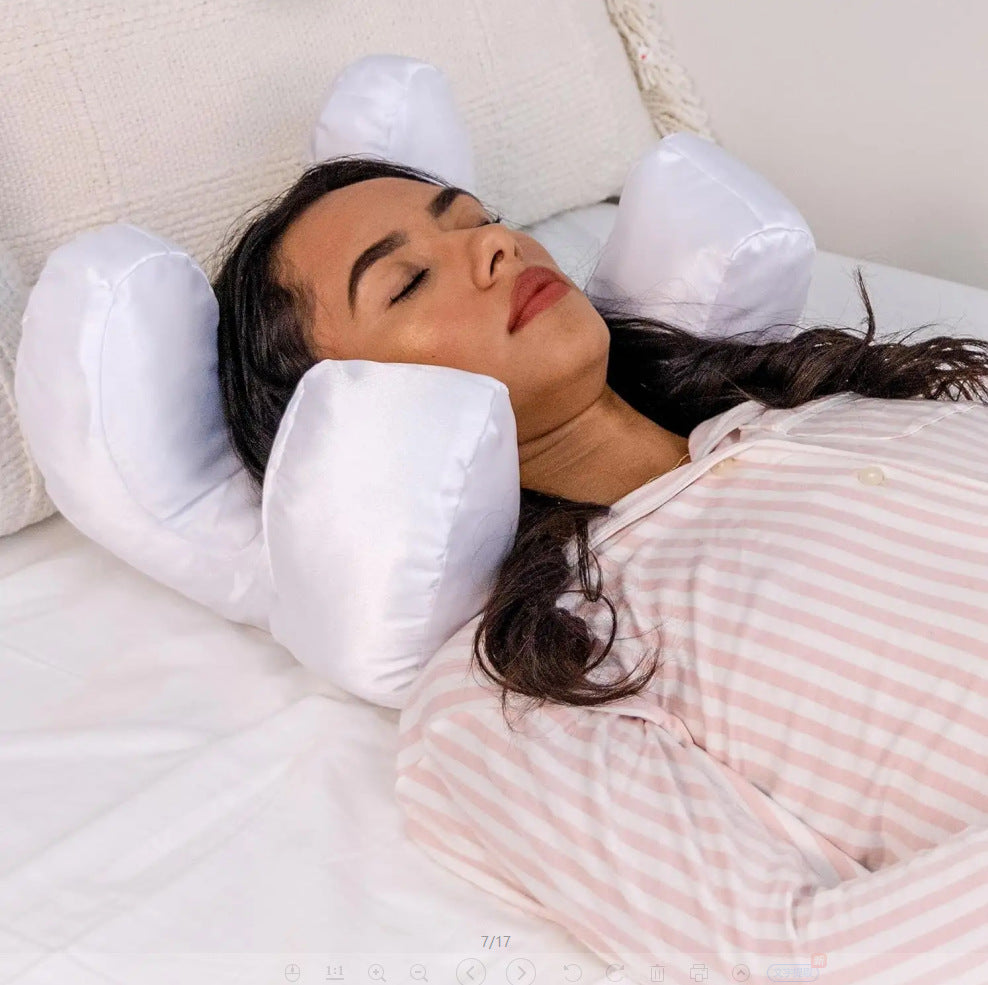 Satin Beauty Pillow for Face Protection