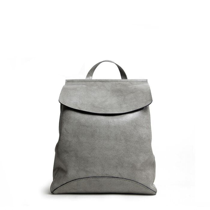 Genuine Leather Women Backpack Multi-Functional Waterproof