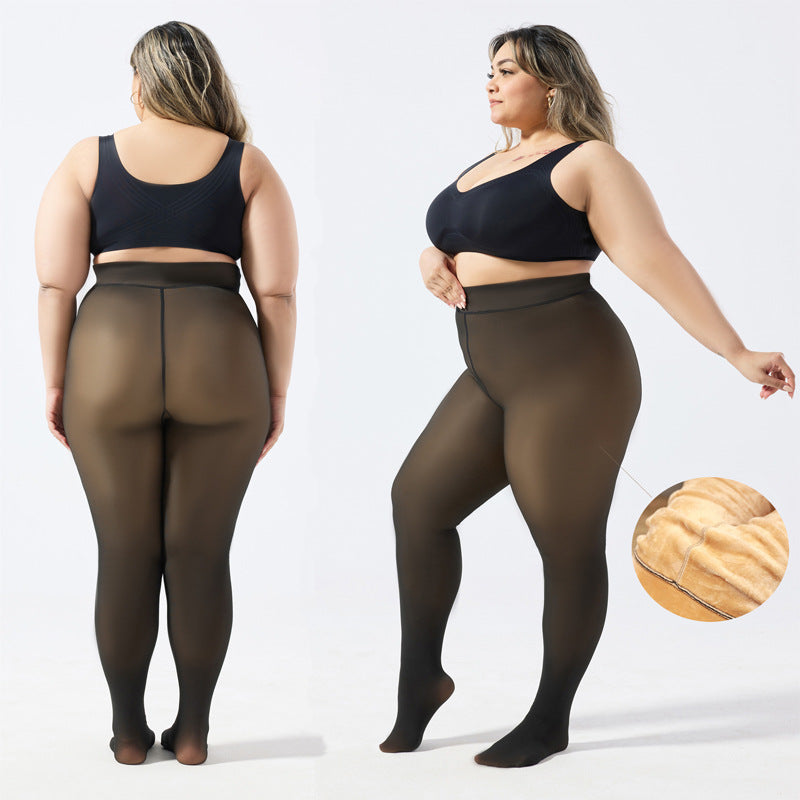 Plus-Size Leggings One-Piece Pants