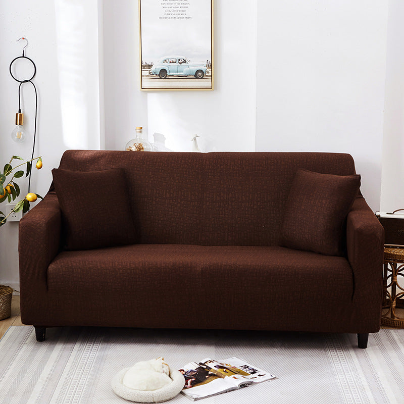 Universal elastic sofa cover