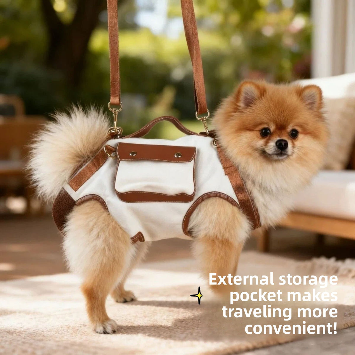 Canvas Pet Carrier Backpack