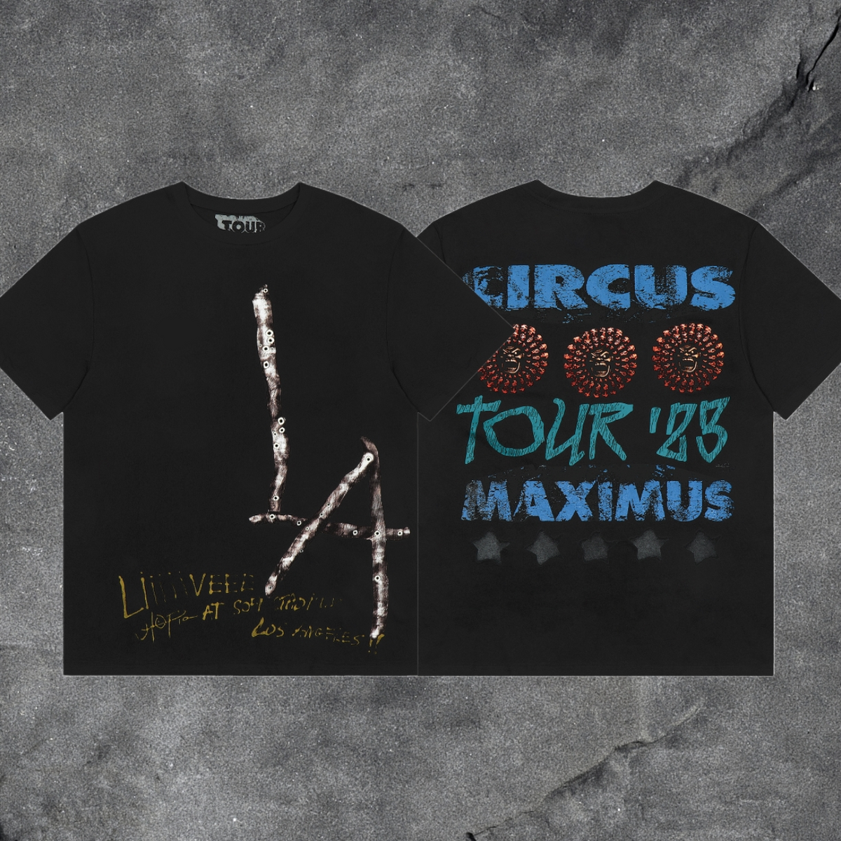 Graphic Print Cotton T-Shirt