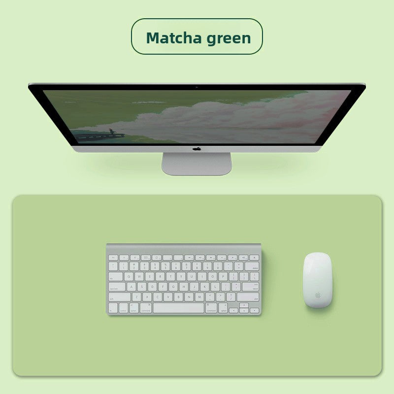 Eye Protection PU Leather Desk Mat