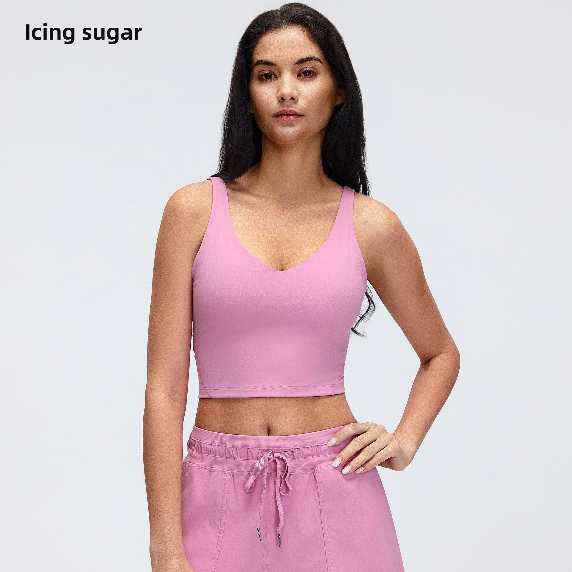 Women's shock-absorbing U-shaped back-support yoga underwear