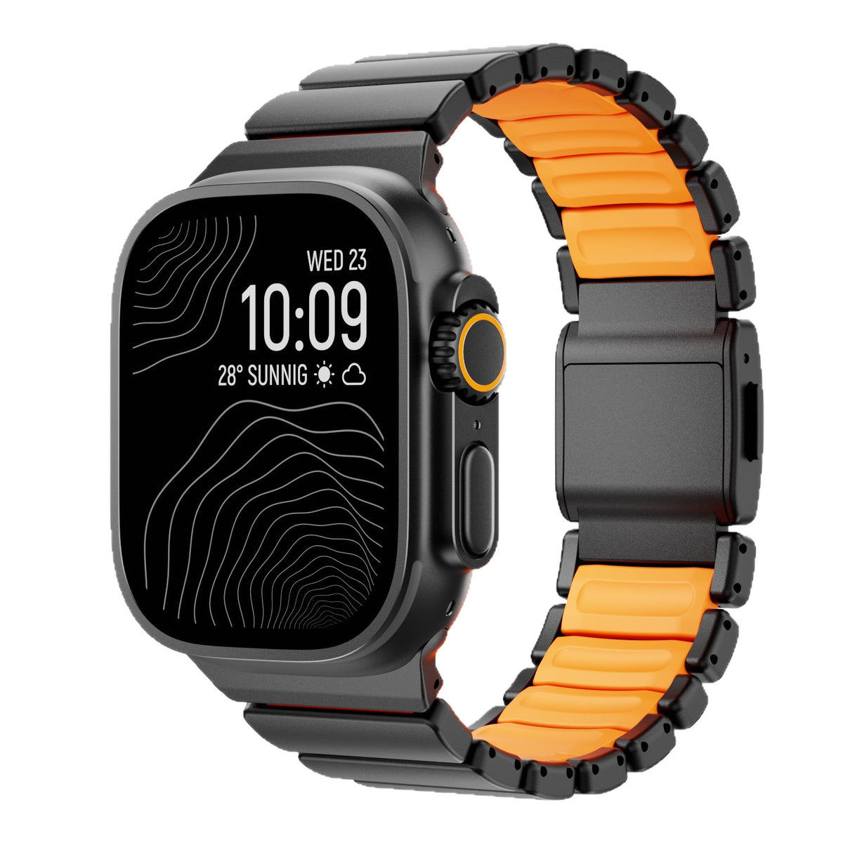 Magnetic Titanium Alloy Watch Strap for Apple Ultra S11/S12
