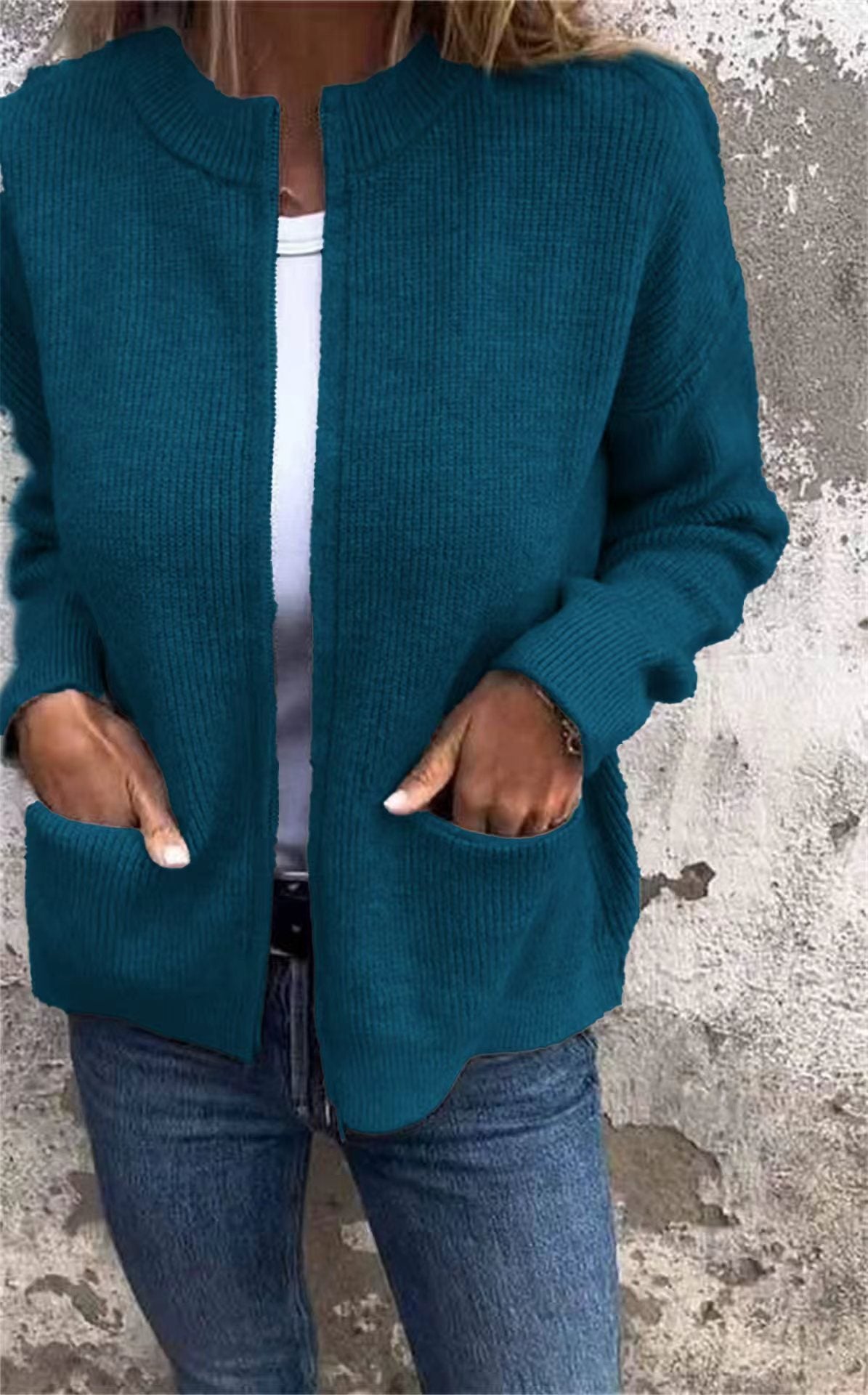 Womens Casual Long Sleeve Coat