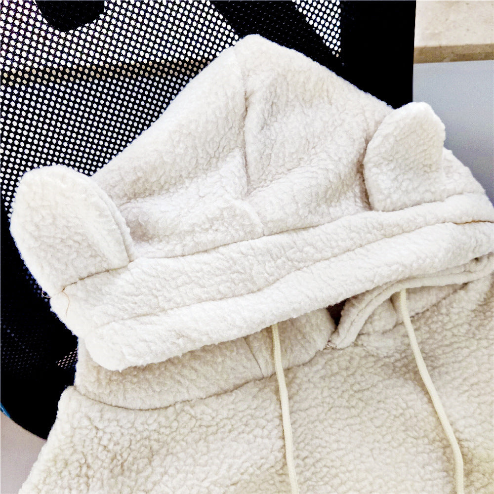 Womens Hooded Chenille Sweatshirt