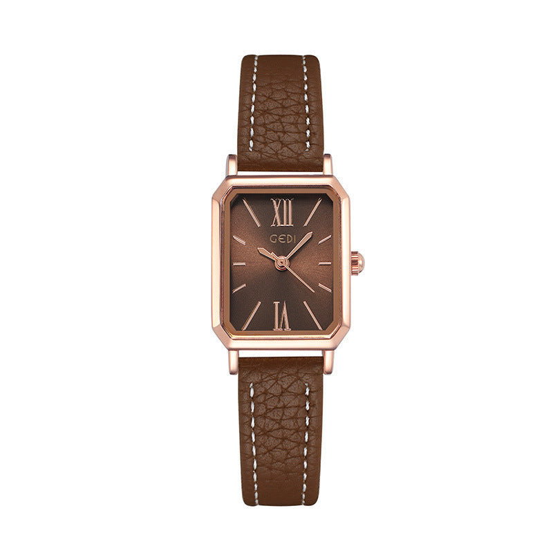 Minimalist and niche square watches