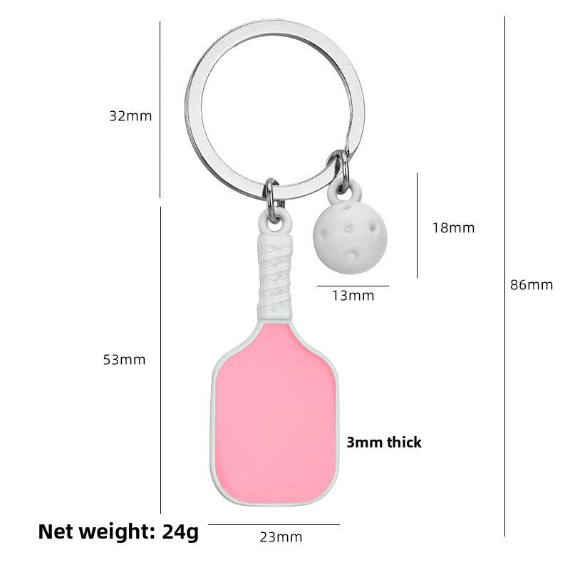 Ball-shaped keychain
