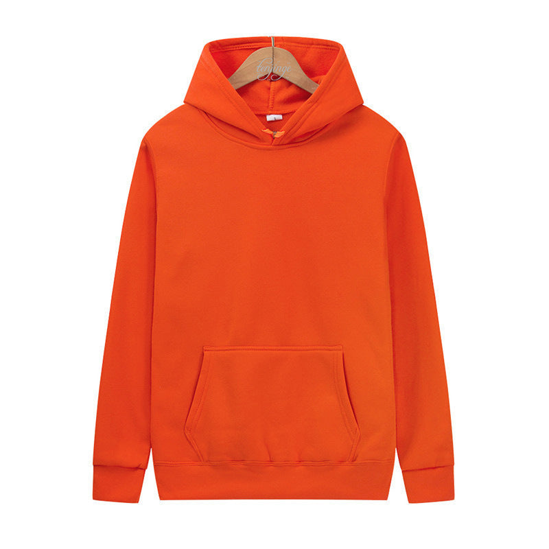 Fleece Lined Hooded Pullover Sweatshirt